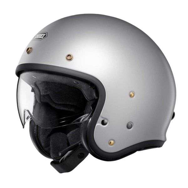 Shoei Shoei j.o2 matt light silver x-small helmet